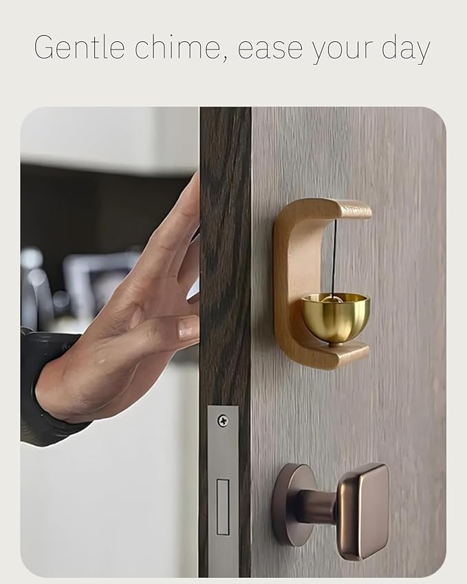 C-Shaped™ Wooden Magnetic & Door Bell