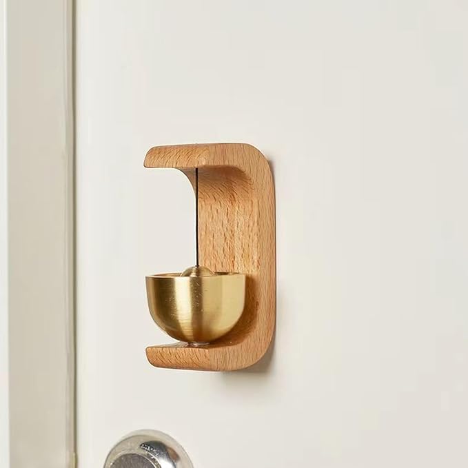 C-Shaped™ Wooden Magnetic & Door Bell