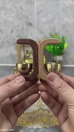 C-Shaped™ Wooden Magnetic & Door Bell